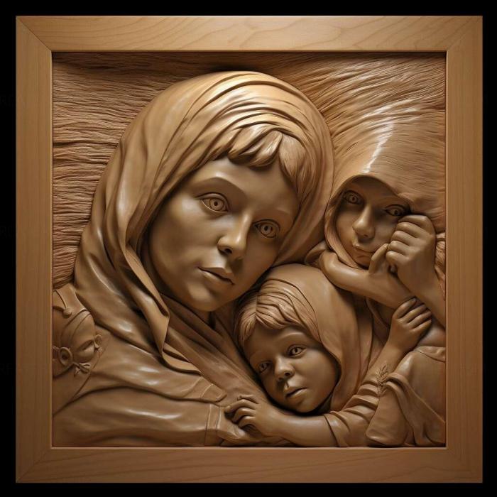 نموذج ثلاثي الأبعاد لآلة CNC 3D Art 